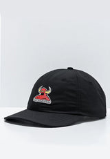 Toy-Machine Monster Unstructured Strapback Cap black – Vorderansicht