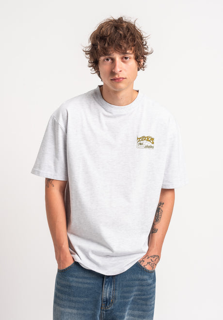 TITUS Heritage Classic T-Shirt white-mysticyellow – Rückenansicht