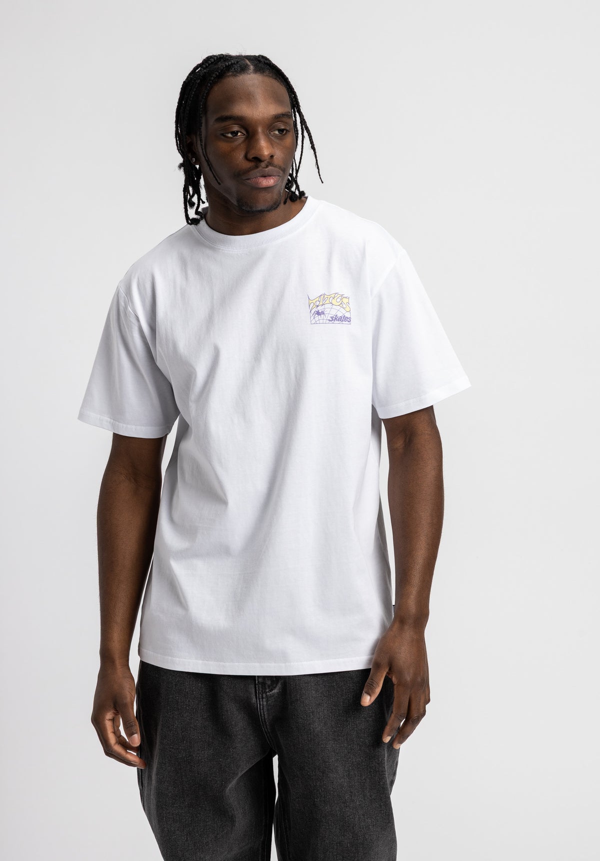 TITUS Heritage Clean T-Shirt lightheathergrey – Rückenansicht