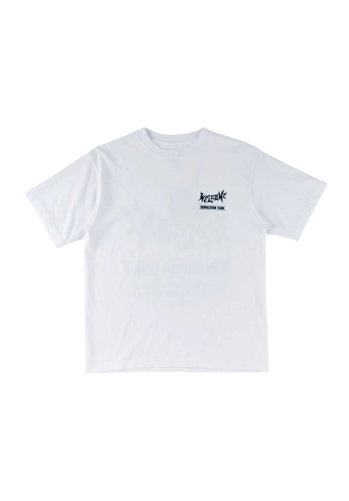Welcome Demolition T-Shirt white – Rückenansicht