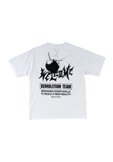 Welcome Demolition T-Shirt white – Vorderansicht