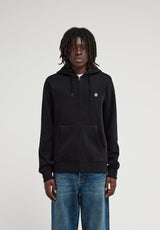 Element Icon Embroidery Zip-Hoodie flintblack – Vorderansicht