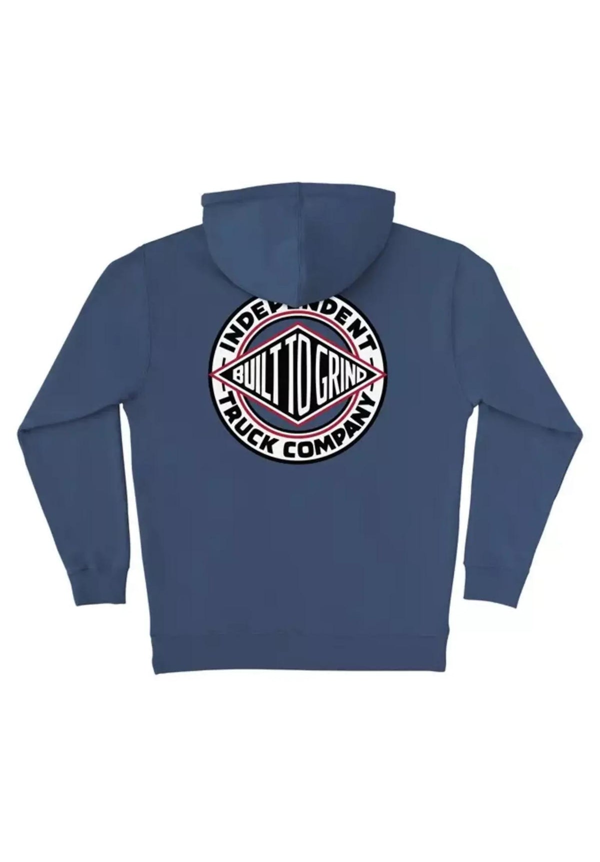 Independent BTG Summit heavyweight Hoodie stormblue – Rückenansicht