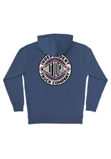 Independent BTG Summit heavyweight Hoodie stormblue – Rückenansicht
