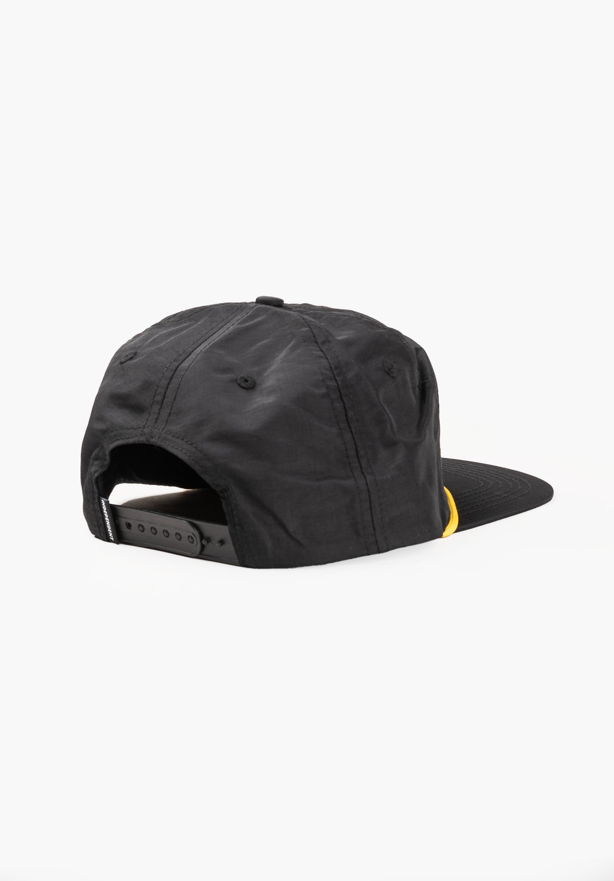 Independent Vertigo Span 5-Panel Snapback Unstructured Cap black – Rückenansicht