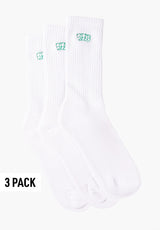 TITUS Tagg 3Pack Socken white – Vorderansicht