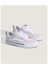 Vans Knu Skool Schuh-Kids checkerboard-palepetal-pink – Rückenansicht