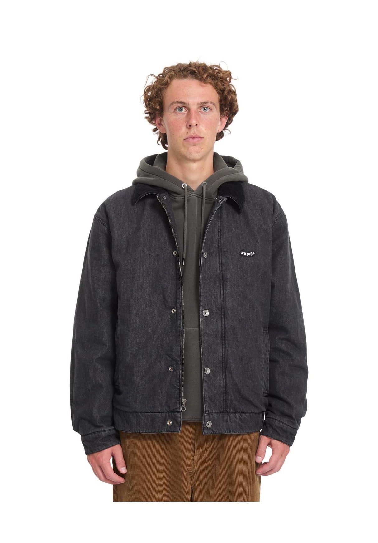 Volcom Stonewish Winterjacke black – Detailansicht 2