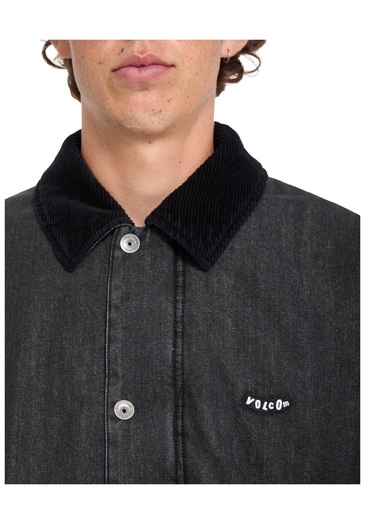 Volcom Stonewish Winterjacke black – Oberansicht