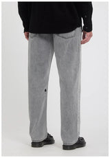 Volcom Fivedown Denim Jeans lightgrey – Rückenansicht