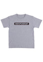 Bar Logo Youth Midweight sportgrey-white Vorderansicht