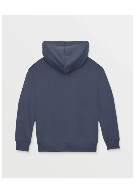 Volcom Single Stone Kids Hoodie stormblue – Rückenansicht