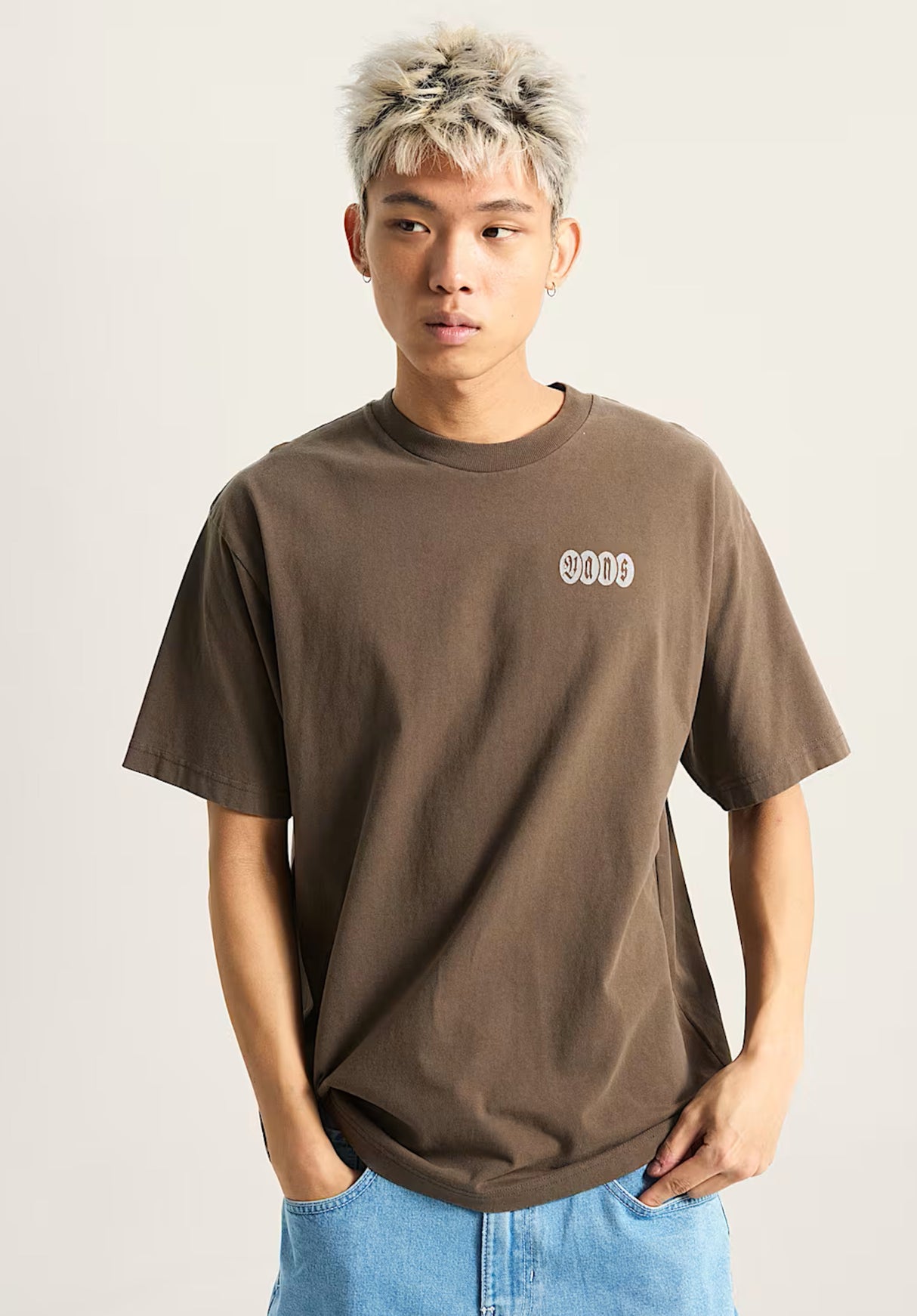 Vans Earthbound Loose Fit T-Shirt coalbrown – Rückenansicht
