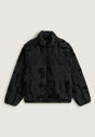 Stiller Sherpa Full Zip asphaltblack Vorderansicht