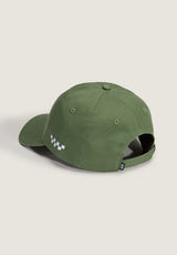 Check Side Curved Bill Jockey pineforest Rueckenansicht