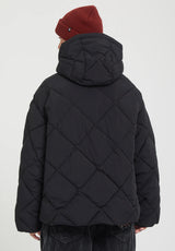 Volcom Out Of Boxy Puff Winterjacke black – Rückenansicht