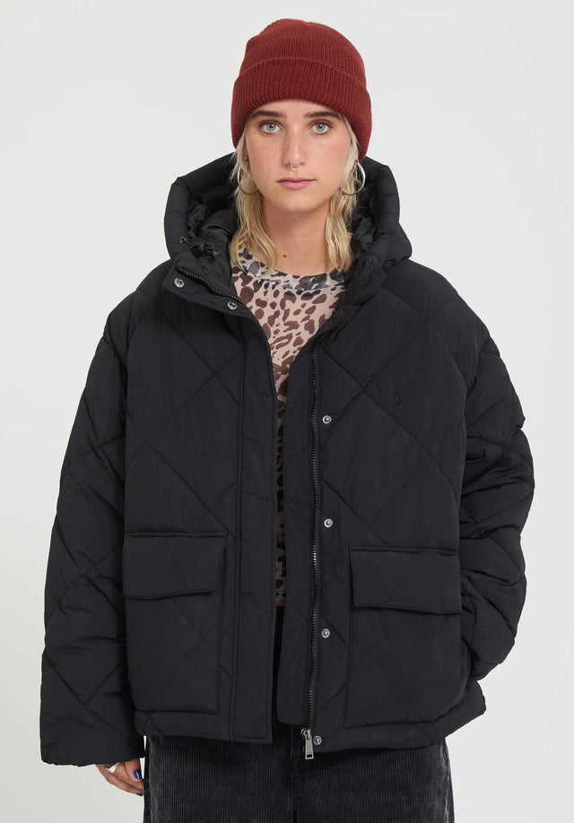 Out Of Boxy Puff black Vorderansicht