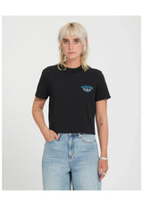 Volcom Dial Crop T-Shirt black – Rückenansicht