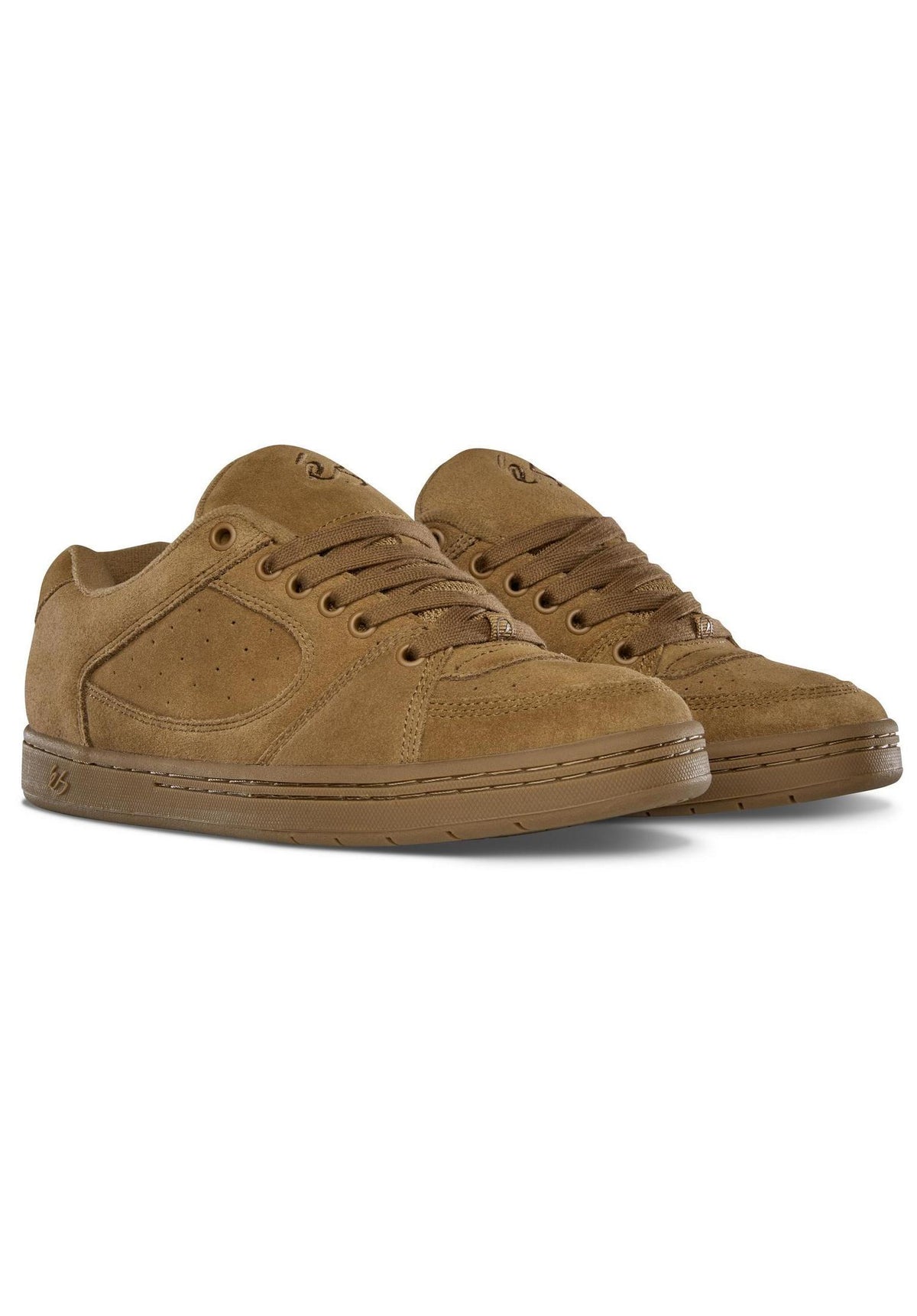 éS Accel Schuhe Jungs brown-gum – Rückenansicht
