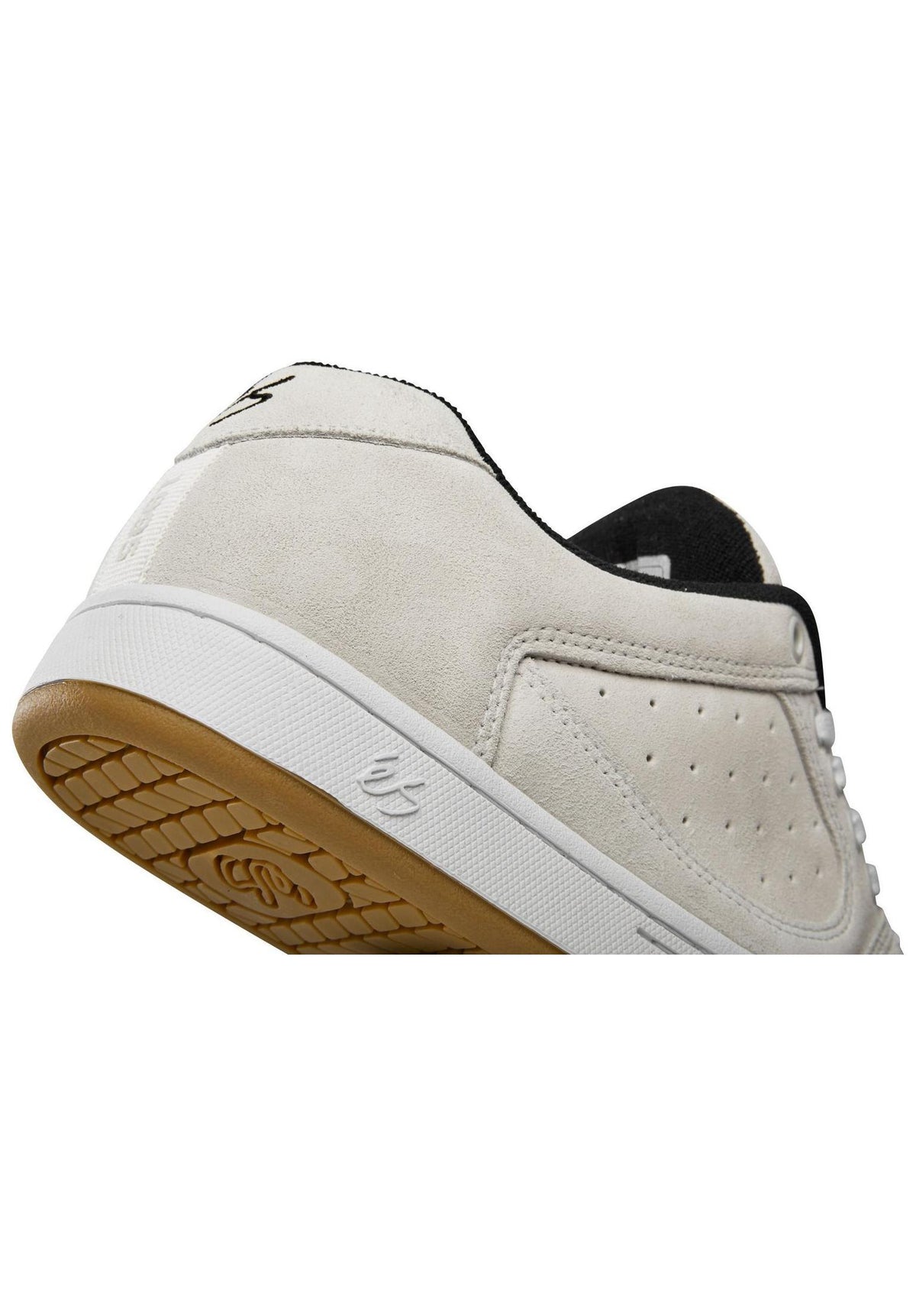 éS Accel Schuhe Jungs white-black-white – Oberansicht