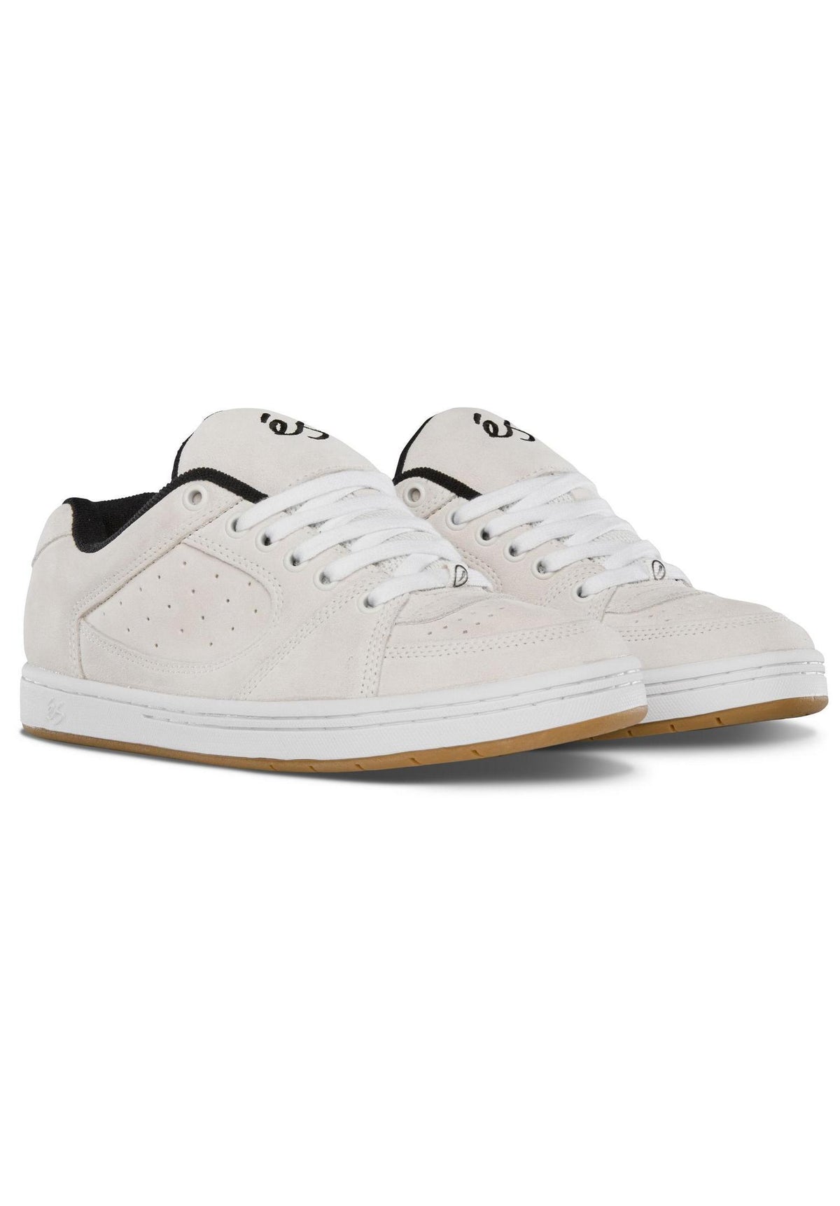 éS Accel Schuhe Jungs white-black-white – Rückenansicht