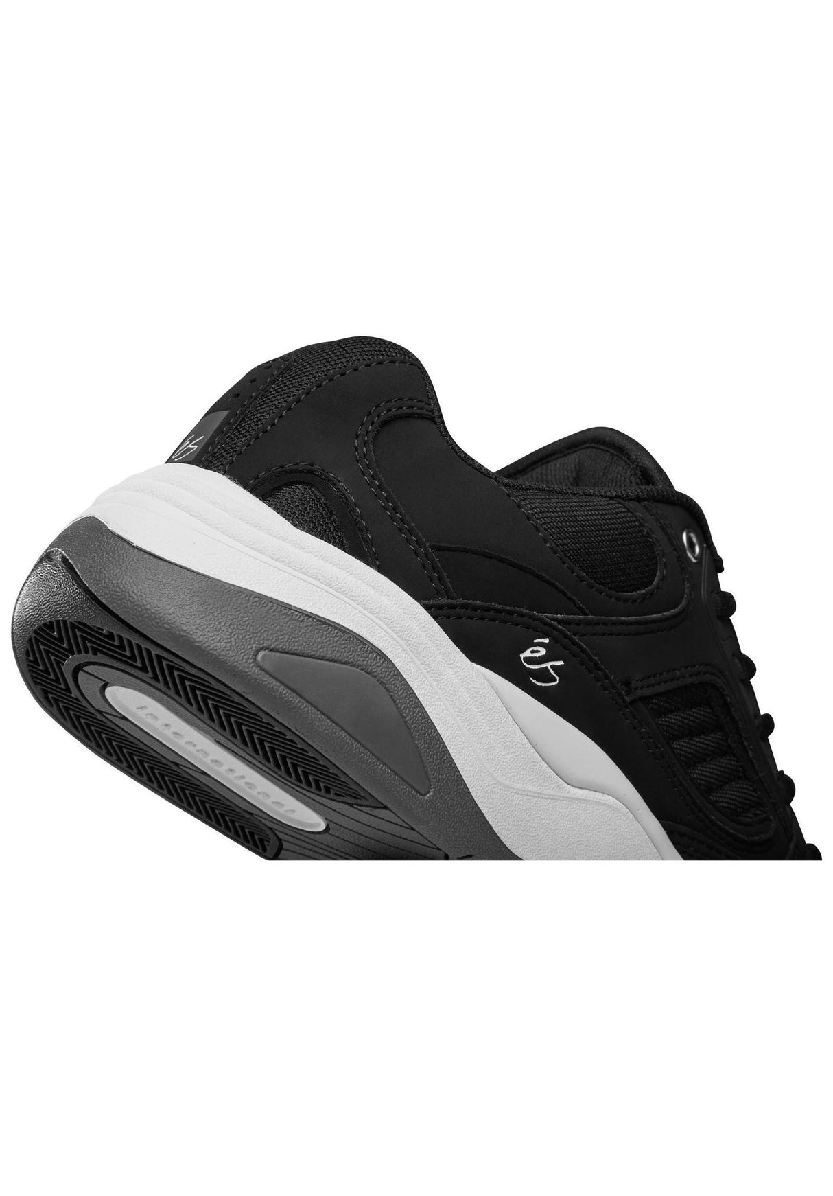 éS TJ Rogers Schuhe Jungs black-white-grey – Oberansicht