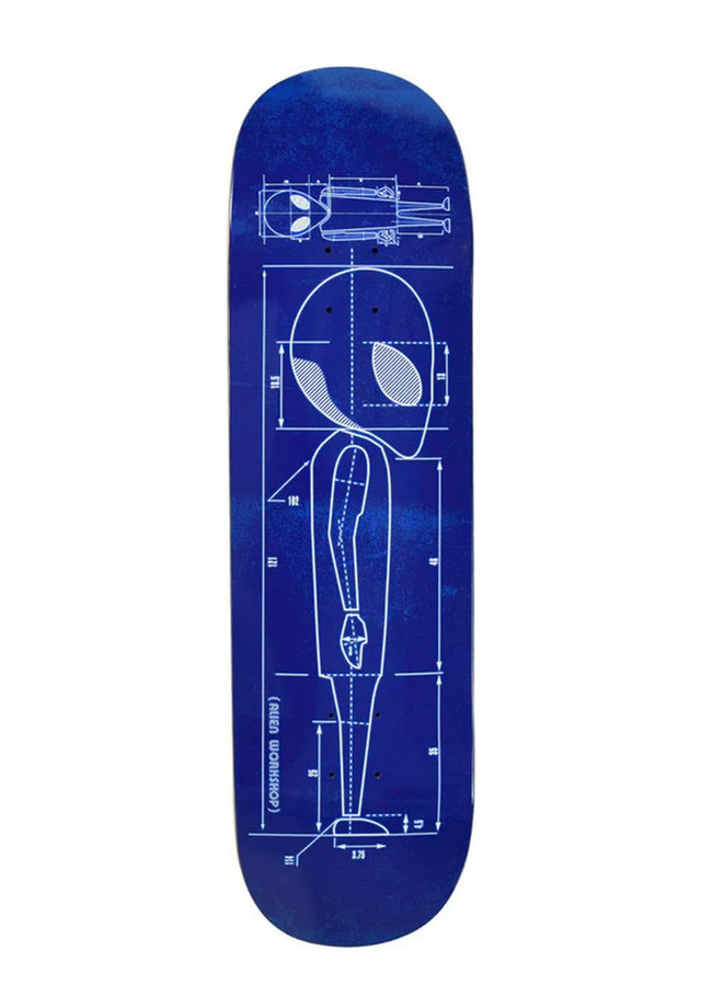 Blueprint navy Vorderansicht