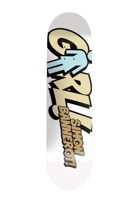 Girl Bannerot Blammo Deck white – Vorderansicht