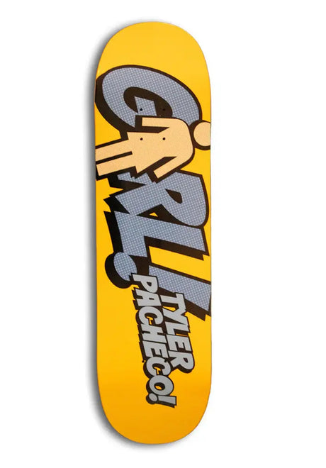 Girl Pacheco Blammo Deck yellow – Vorderansicht