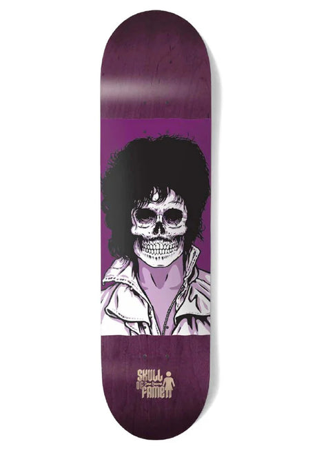 Girl Bannerot Skull Of Fame Deck purple – Vorderansicht