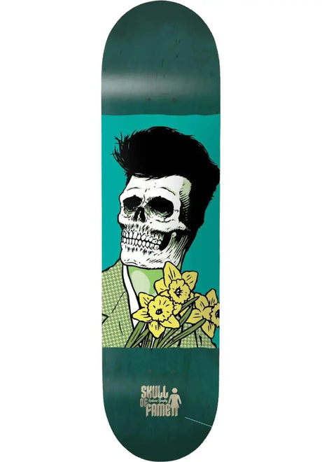 Girl Brophy Skull Of Fame Deck teal – Vorderansicht
