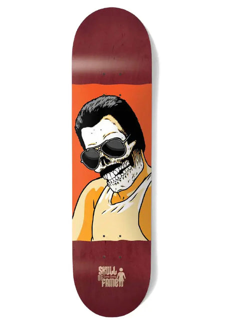 Girl Geering Skull Of Fame Deck red – Vorderansicht