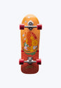 Sendai Grom 29 Surfskate orange-red Vorderansicht