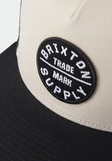 Brixton Oath Cap whitecap-black – Detailansicht 1