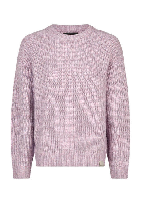 iriedaily Hairiette Knit Strickpullover lilamelange – Vorderansicht