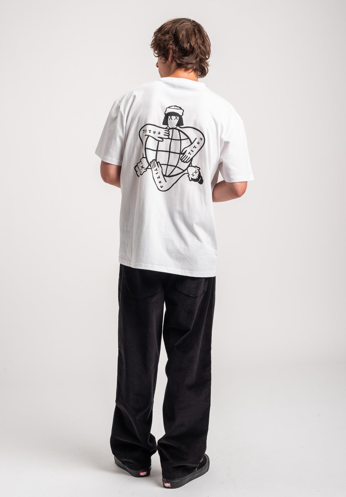 TITUS Nari T-Shirt white – Detailansicht 2