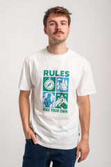 Rules Kael T-Shirt offwhite – Vorderansicht