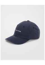 Volcom Full Stone Washed ADJ Cap marine – Vorderansicht