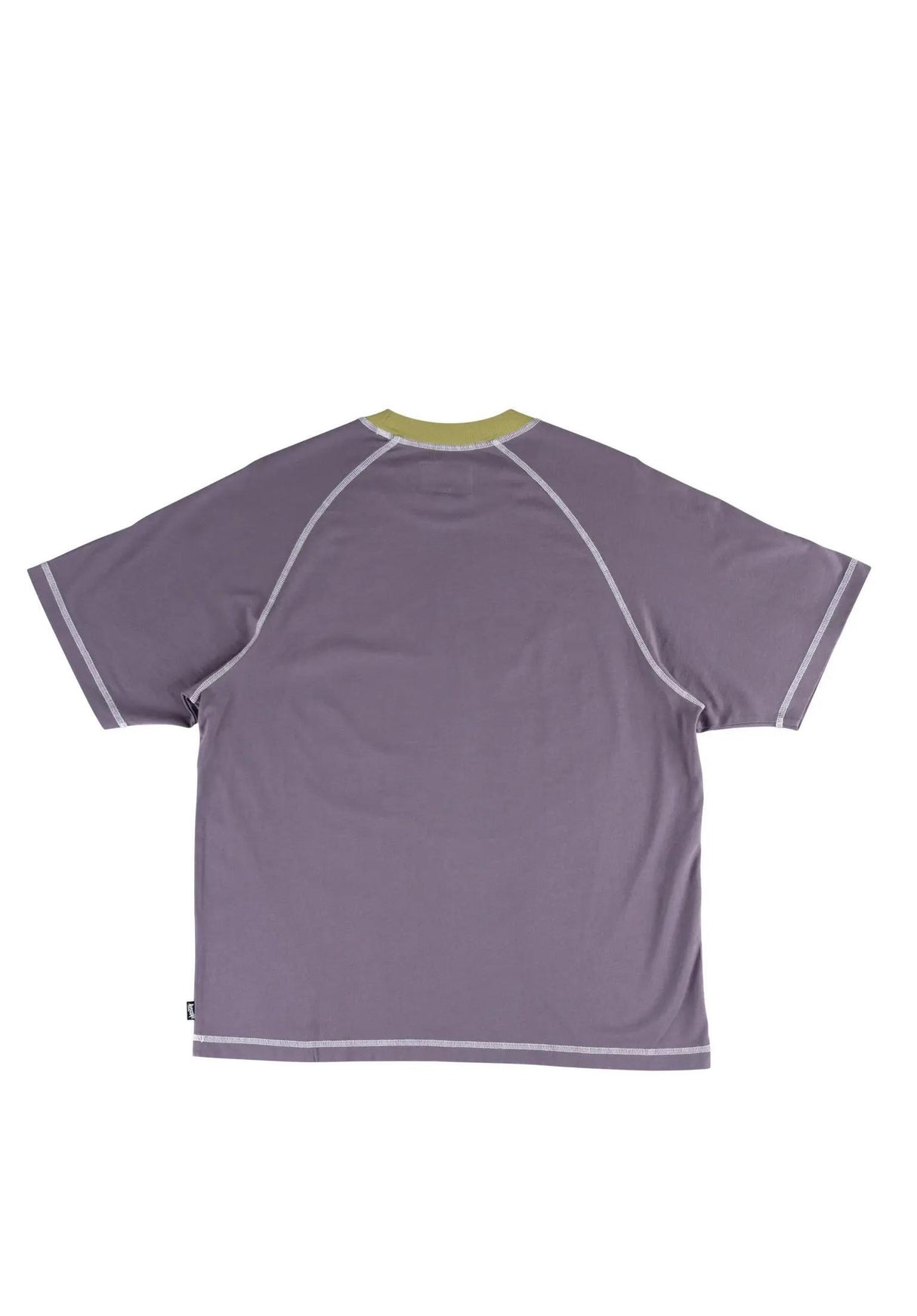 Welcome Rash Boxy Paneled Raglan T-Shirt grape – Rückenansicht