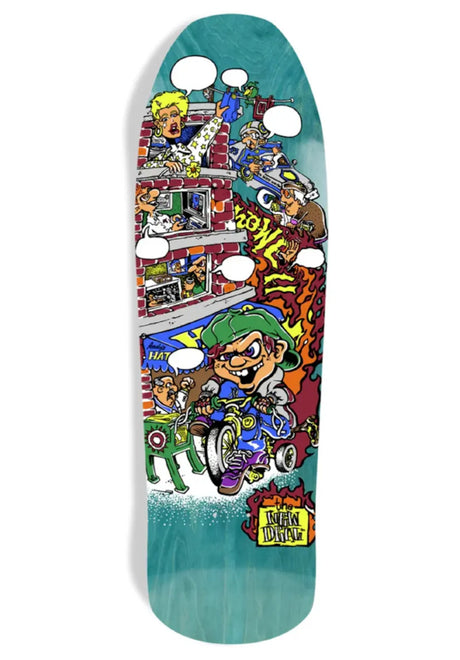 New-Deal Howell Tricycle Kid Deck blue – Vorderansicht