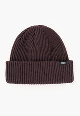 TITUS Classic Beanie Mütze darkbrown – Vorderansicht