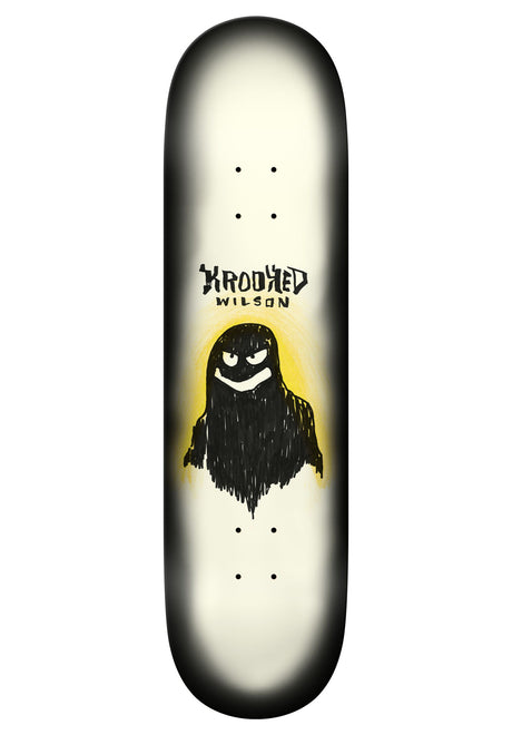 Krooked Wilson Concealed Deck black – Vorderansicht