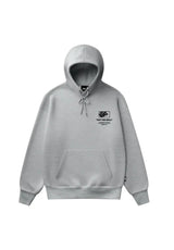 Vans Stacked Hi Hoodie cementheather – Rückenansicht