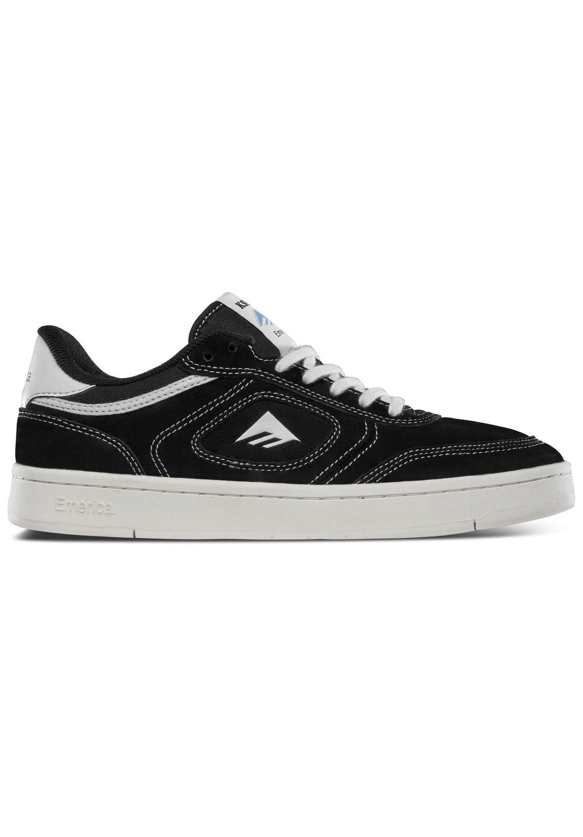 Emerica KSL III Schuhe Jungs black-white-white – Rückenansicht