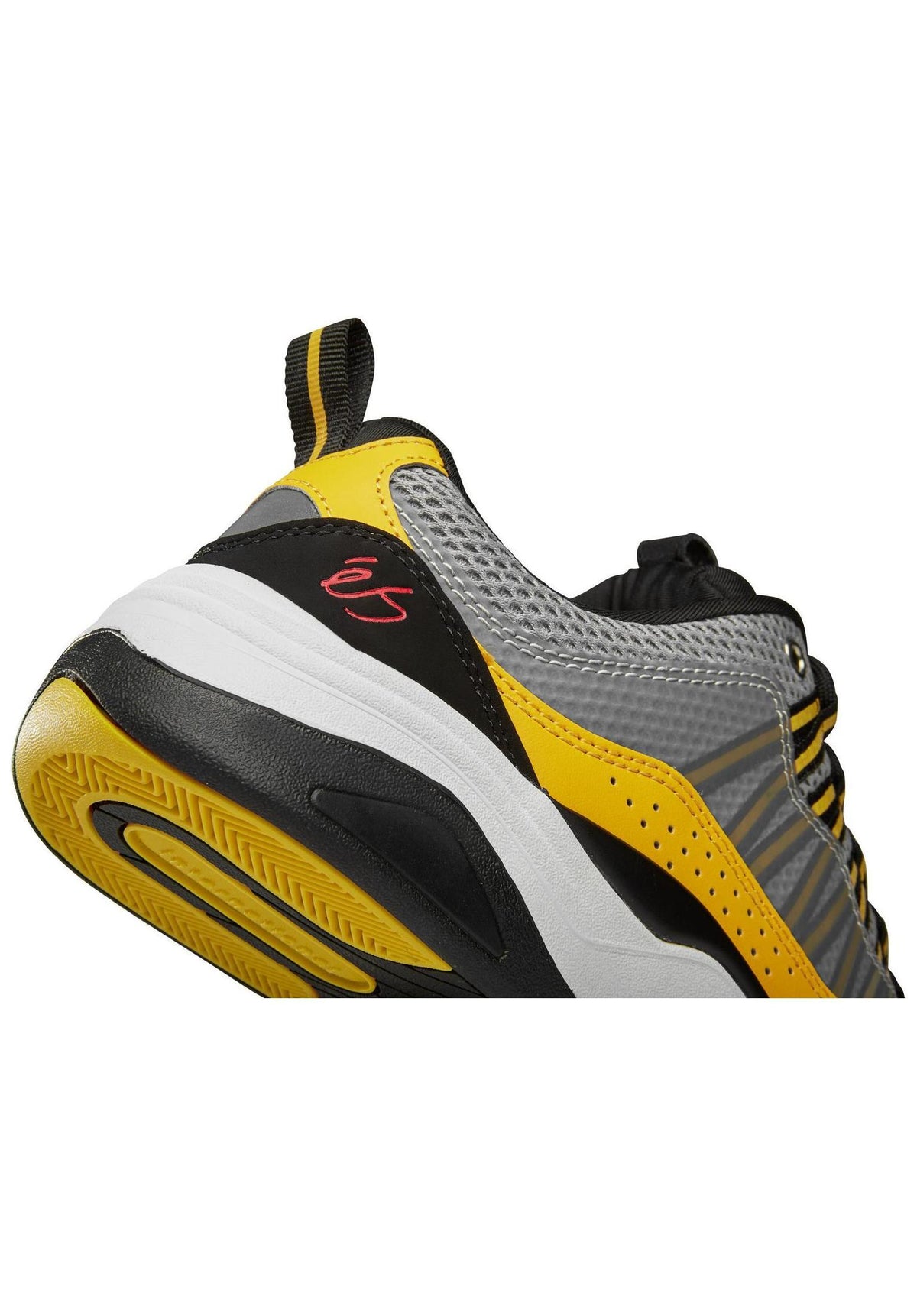 éS Imprint Schuhe Jungs black-yellow – Oberansicht