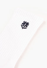 TITUS Florie Socken white-greyblue – Rückenansicht
