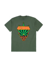 GX1000 Leaf T-Shirt military-green – Vorderansicht