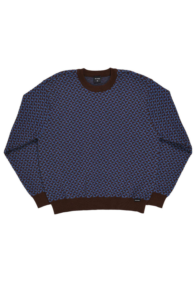Trig Knit Heavyweight blue Vorderansicht