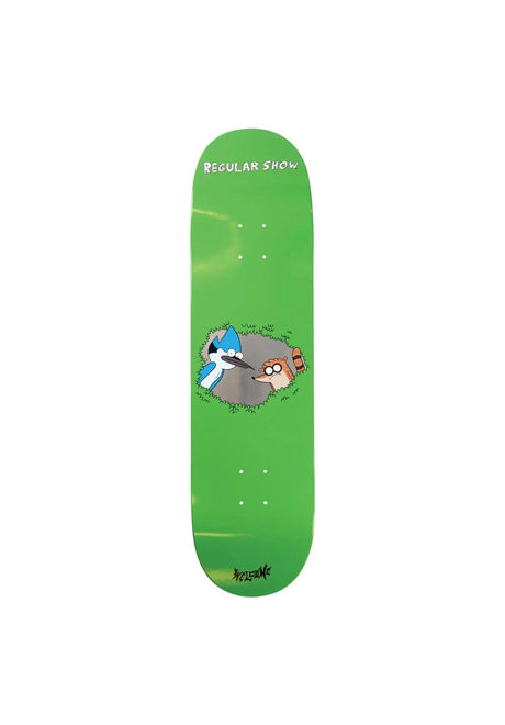 Welcome X Regular Show Shrub on Popsicle Deck green - silver foi – Vorderansicht