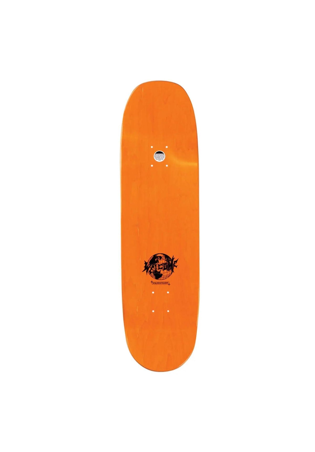 Welcome Cherubs Evan Mock on Moontrimmer 2.0 Deck black-white – Rückenansicht